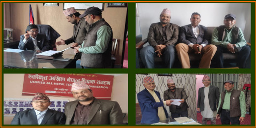 विद्यालय कर्मचारी परिषद्ले बुझायो शिक्षा मन्त्रीलाई ध्यानाकर्षण पत्र